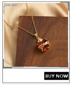 MHS.SUN Starfish Shell Conch Pendant Necklaces For Women Men Stainless Steel Trendy Chain Choker Beach Party Jewelry Summer
