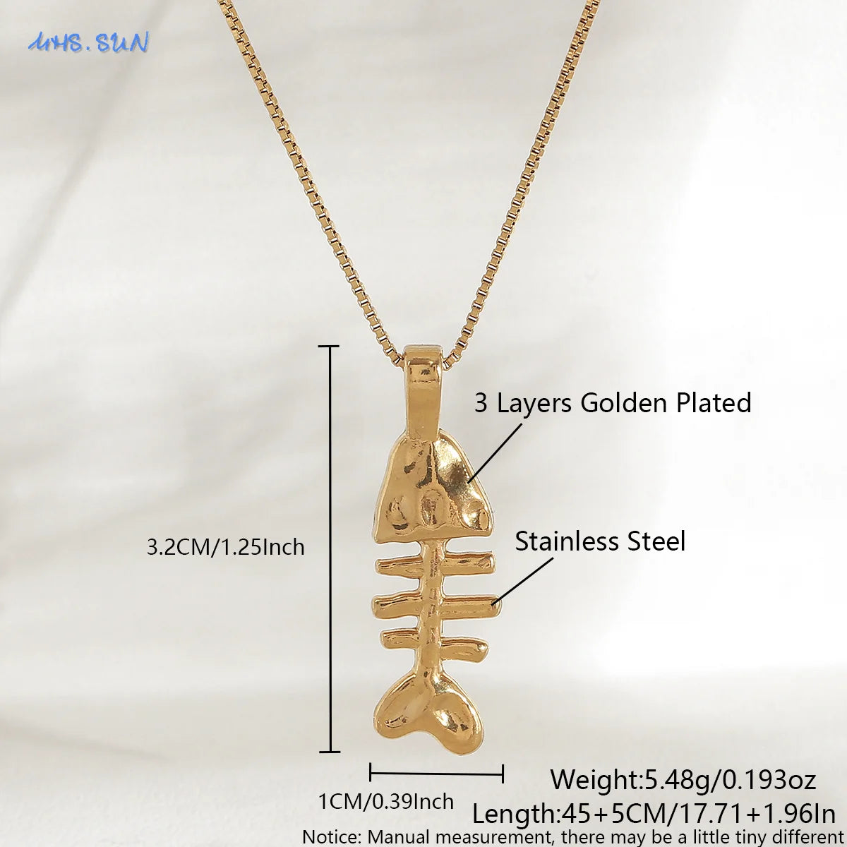 MHS.SUN Starfish Shell Conch Pendant Necklaces For Women Men Stainless Steel Trendy Chain Choker Beach Party Jewelry Summer
